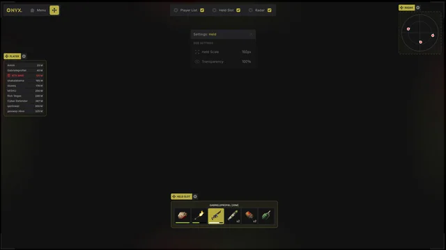 Onyx DMA — Rust screenshot 3